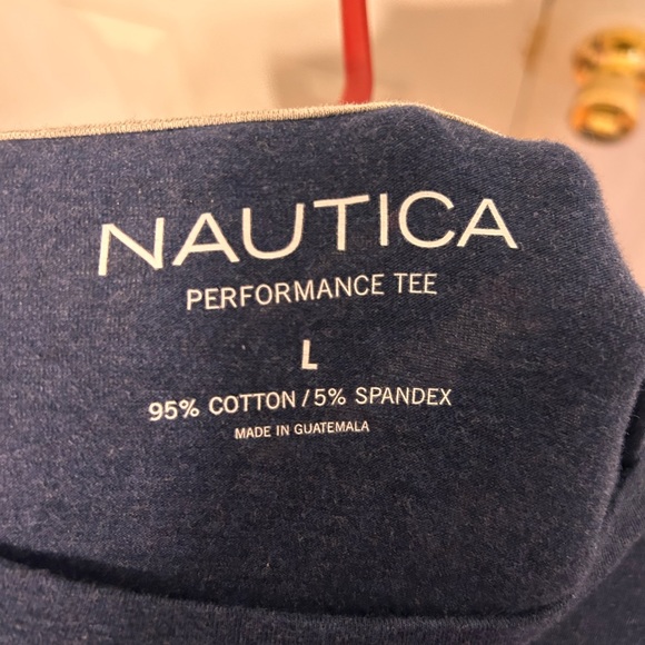 Nautica Men’s Crewneck Long Sleeve T-Shirt Size Large - Picture 5 of 5